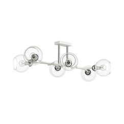 4517/6C MODERNI LN20 187 белый, хром Люстра потолочная E14 6*40W 220V ALANA