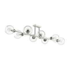 4517/8C MODERNI LN20 187 белый, хром Люстра потолочная E14 8*40W 220V ALANA