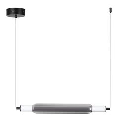6556/15L LEDIO LN25 237 черный/дымчатый/металл/акрил, стекло Подвес LED 15W 4000К 220V TRENDY