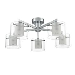 8261/5C MODERNI LN26 металл/стекло, хром/прозрачный Люстра потолочная E14 5*40W 220V VERDI