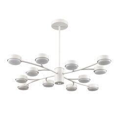 8265/12 COMFI LN26 металл, белый Люстра GX53 LED 12*7W 220V TORINA