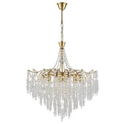 8243/8 CLASSI LN25 22 латунь металл/хрусталь Люстра подвесная E14 8*40W 220V KRISTINA