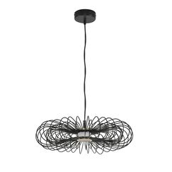 8301/9L LEDIO черный, металл/акрил Подвес LED 9W 3000K 220V CAMOMILE