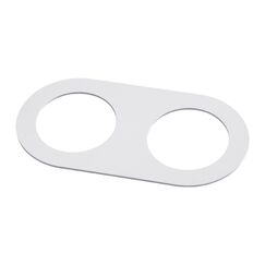 357915 SPOT NT19 475 белый Рамка декоративная к артикулам 357585-357587, 357589, 357909-357910 METIS