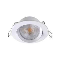 357998 SPOT NT19 460 белый Встраиваемый поворотный светильник IP20 LED 3000К 10W 85-265V STERN