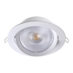 358000 SPOT NT19 460 белый Встраиваемый поворотный светильник IP20 LED 3000К 20W 85-265V STERN