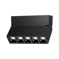 358323 OVER NT19 380 черный Светильник накладной IP33 LED 4000К 13W 110-265V EOS