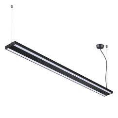 358446 OVER NT20 346 черный Подвесной светильник IP20 LED 40W вниз + 20W вверх 100-277V ITER