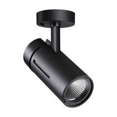 358597 OVER NT21 375 черный Светильник накладной светодиодный IP20 LED 4000K 30W 175-245V DEP