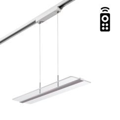 358995 PORT NT23 212 Однофазный трёхжильный трековый светильник диммир. со сменой цв.т-ры, пульт в комплект не входит IP20 LED 3000~6000К 30W 85-265V