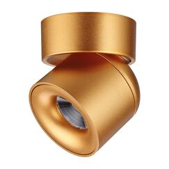 358810 OVER NT21 360 матовое золото Светильник накладной светодиодный IP20 LED 10W 850Лм 4000K 220V GESSO