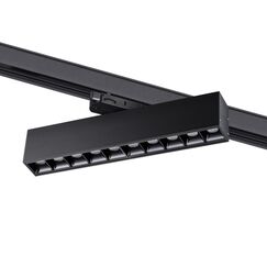 358861 PORT NT22 262 черный Светильник трехфазный трековый светодиодный IP20 LED 4000K 16W 220V ITER