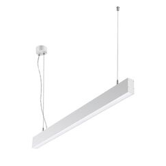 358879 OVER NT22 342 белый Светильник подвесной светодиодный (длина подвесов 1,2м) IP20 LED 4000K 30W вниз + 12W вверх 220V ITER