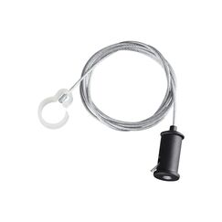359136 KONST NT23 071 черный Подвесной комплект с 1,5 метровым тросом IP20 RAMO