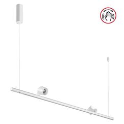 359308 OVER NT24 288 белый Светильник подвесной диммируемый (сенсер) IP20 LED 14W+14W 4000K 220-240V FERMO