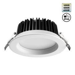 359414 SPOT NT24 440 белый Светильник встраиваемый с переключателем цв. температуры IP44 LED 15W 170-265V 3000К\4000К\6000К DRUM