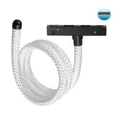 359333 KONST NT24 142 черный Светильник трековый для низковольтного шинопровода FLUM IP20 LED 14W 4000K 48V 1360Лм RAMO