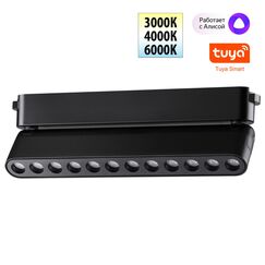 359465 SHINO NT24 100 черный Трековый смарт-светильник для низковольтного шинопровода с двумя режимами работы IP20 LED 12W 24V 3000-6000K EASY