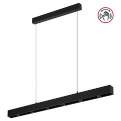 359305 OVER NT24 282 черный Светильник подвесной диммируемый со сменой цв.температуры (сенсор) IP20 LED 15W/30W 4000К/2700,4000,6000K 220-240V FERMO