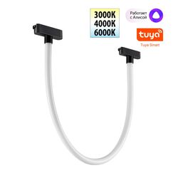 359476 SHINO NT24 108 черный Трековый смарт-светильник для низковольтного шинопровода с двумя режимами работы IP20 LED 14W 24V 3000-6000K EASY