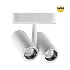 359275 SHINO NT23 186 белый Трековый светильник для низковольтного шинопровода IP20 LED 16W 48V 1360Лм 3000К SMAL