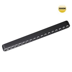 359244 SHINO NT23 179 черный Трековый светильник для низковольтного шинопровода IP20 LED 18W 48V 1710Лм 3000К SMAL