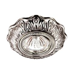 370259 SPOT NT16 никель Встраиваемый стандартный светильник IP20 GX5.3 50W 12V FORZA