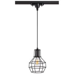 370423 PORT NT19 252 черный Светильник трековый однофазный трехжильный IP20 E27 50W 220V ZELLE