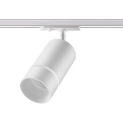 370778 PORT NT21 250 белый Светильник трековый однофазный трехжильный IP20 GU10 9W 235V ELINA