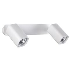 370554 OVER NT19 432 белый Накладной светильник IP20 GU10 2*50W 230V GUSTO