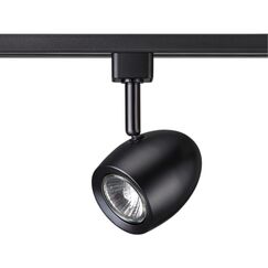 370547 PORT NT19 251 черный Светильник трековый однофазный трехжильный IP20 GU10 50W 230V VETERUM