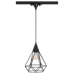 370421 PORT NT19 252 черный Светильник трековый однофазный трехжильный IP20 E27 50W 220V ZELLE