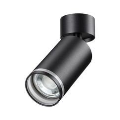 370885 OVER NT22 419 черный Светильник накладной IP20 GU10 9W 220V ULAR