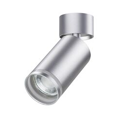 370887 OVER NT22 419 серебро Светильник накладной IP20 GU10 9W 220V ULAR