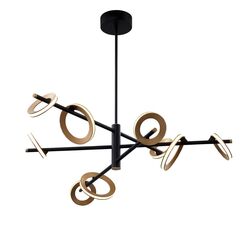 4322-9P, подвесная люстра, D1020xH560/1460, 3xLEDx7W + 6xLEDx5W, 4080LM, 4000K, included