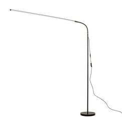 4515-1F, напольный светильник, L1235xW220xH1350/2000, LEDx20W, 1600LM, 3000K, included, switch