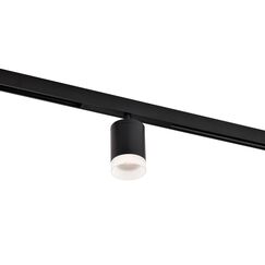 4585-1U, трековый светильник, D50xL145xH95, LEDx6W, 48V, 350LM, 2700-5700K, CRI>90, beam angle:24, included