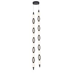 4560-2PC, подвесная/потолочная люстра, D200xH1780/2780 + D640xH890/1775 + D1800xH820/1725, 2xLEDx18W, 1630LM, 4000K, included