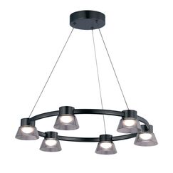 4247-6P, подвесная люстра, D600xH1200/1500, 6xLEDx5W, 720LM, 4000K, included