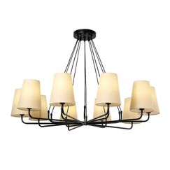 2364-10P, подвесная люстра, D1015xH240/1240, 10xE14x40W, excluded