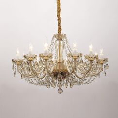 1738-12P, люстра подвесная, D810xH520/1500, 12xE14x40W, excluded