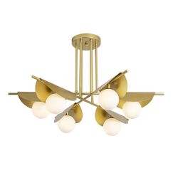 2366-6P, подвесная люстра, D820xH130/485, 6xG9x25W, excluded