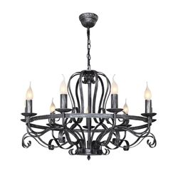 2162-9P, люстра подвесная, D760xH500/1200, 9xE14x40W, excluded