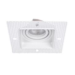 4534-1C, врезной светильник под штукатурку, L125xW125xH36, cutout:L80xW80, 1xGU10x35W, IP20, excluded