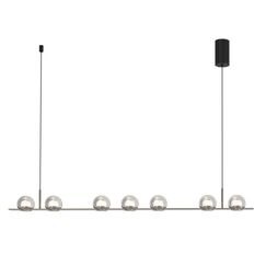 4291-7P, подвесная люстра, L1200xH1500/1575, 7xLEDx7W, 3900LM, 4000K, included