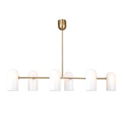 4619-6P, подвесная люстра, L990xW90xH425/725, 6xG9x40W, excluded