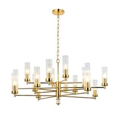 2673-16P, подвесная люстра, D850xH410/1410, 16xE14x40W, excluded