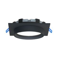 4673-1U, уличный светильник, L110xW110xH42, cutout:D95, 1xGX53LEDx15W, IP44, excluded