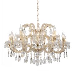 Люстра подвесная Dio D'Arte Gloria E 1.1.18.200 G