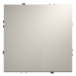 Выключатель встраиваемый VOLTUM S70 одноклавишный 10А, (кашемир)